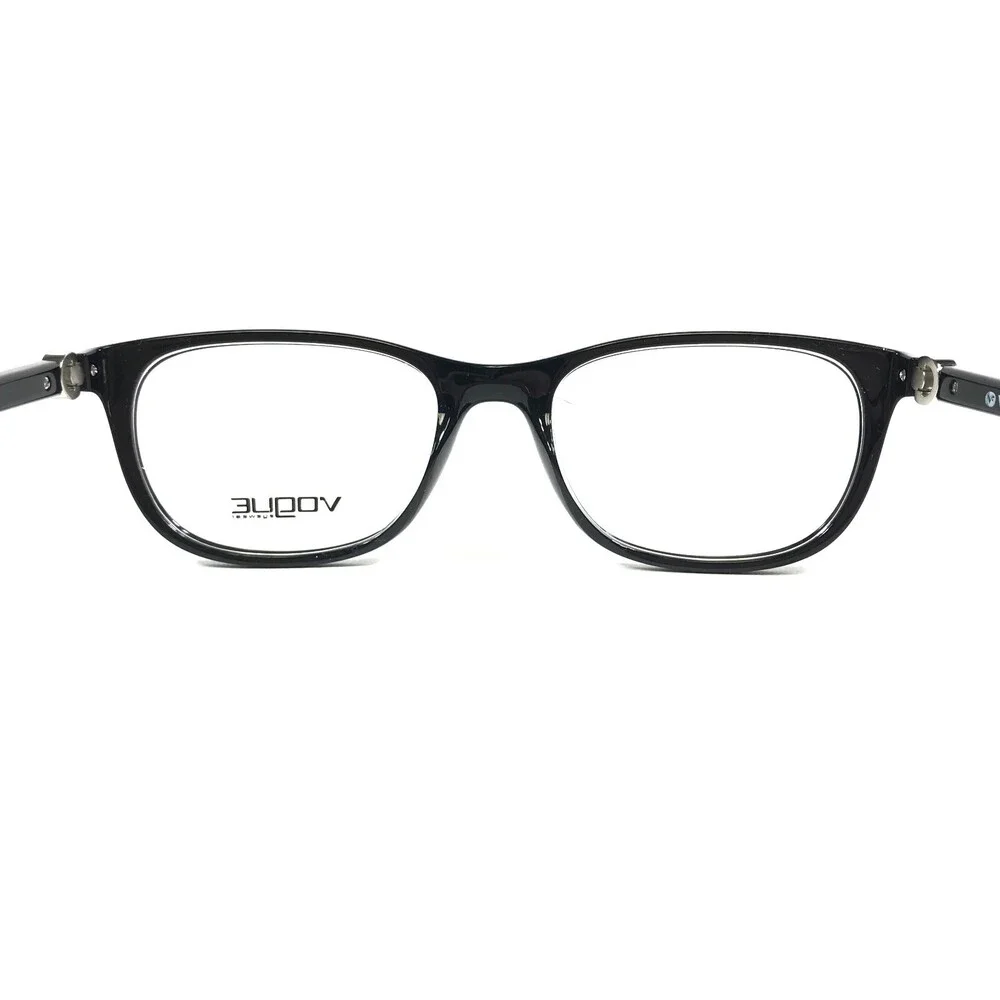 Vogue Eyeglasses Frames VO5225-B W44 Black Square Full Rim 53-18-140